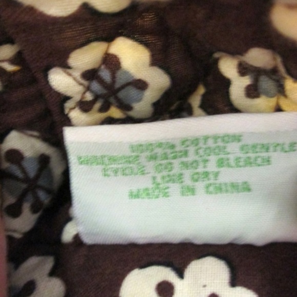 Vera Bradley Slate Blooms Shoulder Bag VGC - Picture 6 of 6